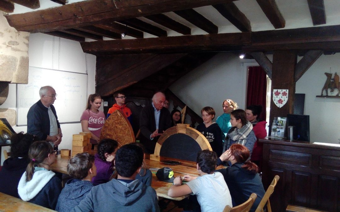 Projet de classe de 5D : sortie à Sainte Suzanne en vélo